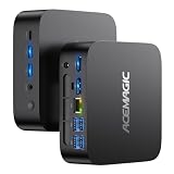 ACEMAGIC K1 Mini PC, AMD Ryzen R2544 28W Processor, 16GB DDR4 RAM 512GB M.2 SSD (Beat 3300U/N150/N97) Mini Computers 11 Pro, HDMI+DP1.4 Dual 4K UHD, Gigabit Ethernet Mini Desktop PC