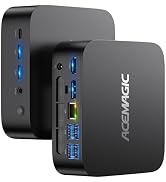 ACEMAGICIAN K1 Mini PC, AMD Ryzen Embedded R2544 (hasta 3,7 GHz), 16GB DDR4 512G SSD Mini Ordenad...