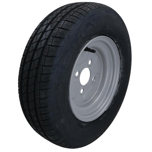AB Tools 100mm PCD Trailer Wheel & 145 R10 8 PLY Radial Tyre TRSP01