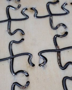 Puzzle Maker die - Taglio sagomato per seghetto