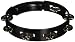 RhythmTech TC4018 8-Inch True Colors Tambourine, Black