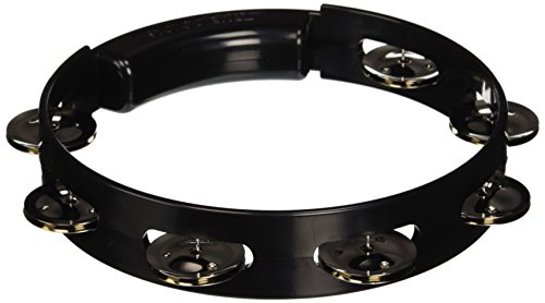 RhythmTech TC4018 8-Inch True Colors Tambourine, Black - //coolthings.us