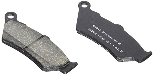 Patin de frein à disque EBC Fa209/2 pour plaquettes moto arrière