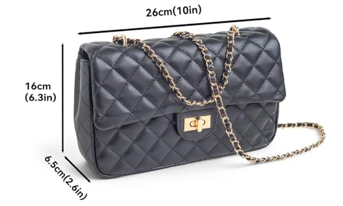 Image of FEVERSOLE Crossbody Bag Vegan Leather Women Retro Small Saddle Satchel Shoulder Bag Tote With Long Adjustable Strap