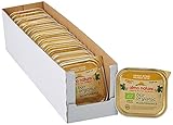Almo Nature - Bio Organic avec Poulet- Nourriture Humide pour Chat Adulte: 19 barquettes de 85g