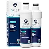 LG LT1000P Water Filter Replacement, Compatible LG Models: ADQ747935, MDJ64844601, LMXS28626D, LT1000PC, LT-1000PC Kenmore 46-9980, 469980, 2 Pack - Mist