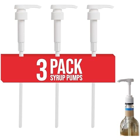 DaVinci Gourmet Flavored Syrup Pump, 1/4 oz (Pack of 3) Cover