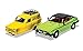Corgi Diecast Only Fools and Horses Reliant Regal and Ford Capri MK II 1:36 Display Model Cars Twinpack CC99189,Yellow & Green