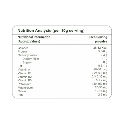 Image of Spirulina Powder | Organic Spirulina Powder (Blue Green Algae) | Nutrient-Dense Superfood Powder with Phycocyanin | For Smoothies, Juices & Shakes | Vegan (200g)
