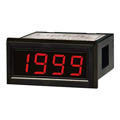 M4N-DV-02, Meter, DC Volts, LED, W48xH24mm, 3 1/2-Digit, 199.9mV Full Scale, 5 VDC