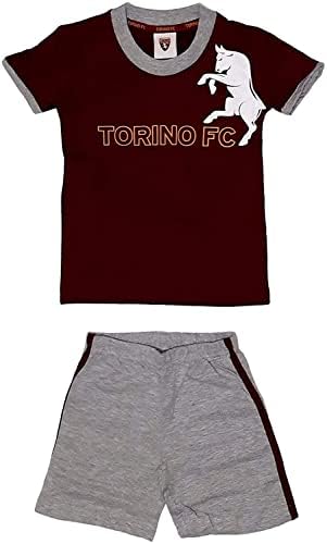 Pigiama Ufficiale Torino FC Bambino - Maglia E Pantaloni, Cotone, Confezione Regalo - Foto 11