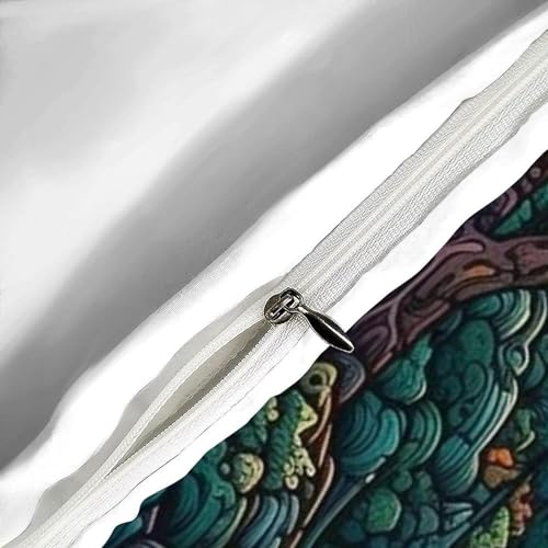 Housse de couette paysage 135x200 microfibre imprimé 3D - 6
