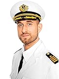 Top verarbeitete 1-teilige Kapitänsmütze