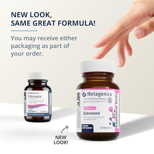 Metagenics Menopause Sleep Duo - HerWellness Estrovera & MetaSleep - 30 Tablets of Estrovera for Hot Flashes, Menopause Relief & Night Sweats - 60 Capsules of MetaSleep for Sleep Support - Image 5