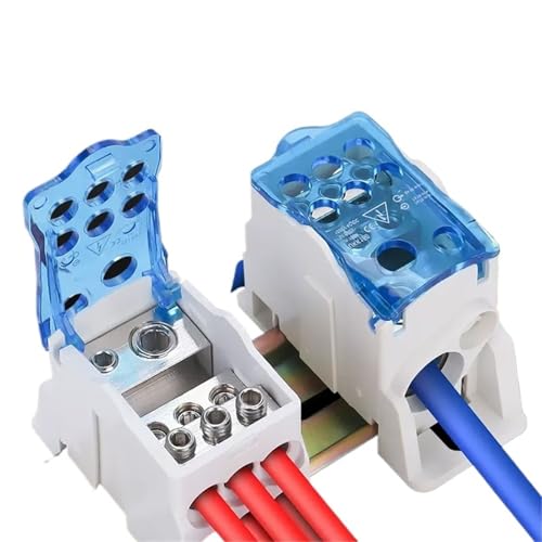 Boîte de distribution UKK 250A pour dérivation électrique sécurisée sur rail