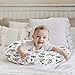 HawSkgFub Watercolor Cute Dragon Fairy Tale Nursing Pillow Cover for Baby Boys, Cloud Moon Star Dragons Egg Breastfeeding Pillow Slipcover, Nursing Pillowcase for Newborn Infant, Cover Only