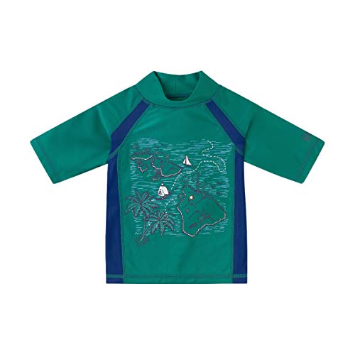 Conjunto de natação com 3 peças UV SKINZ FPS 50+ para meninos, Pirate Treasure, 5T