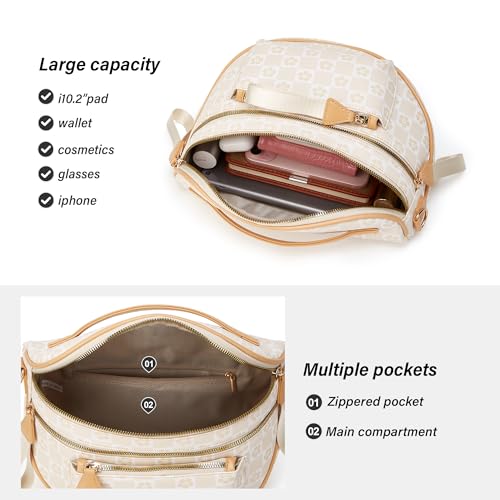 Image of Crossbody Purse for Women Small Crossbody Bags Trendy Vegan Leather with Adjustable Shoulder Straps Gift for Mother Wife Mom