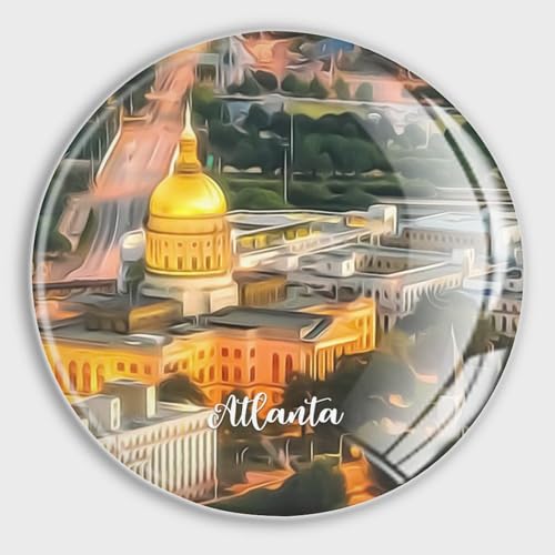 Imanes de pizarra blanca decorativos y potentes juego de imanes de vidrio de Atlanta 4 uds 2
