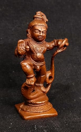 Image of Copper Kalinganarthana Krishna Idol 2.0 in | 40g