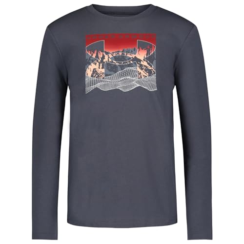 Image of Under Armour Boys' Long Sleeve Graphic T-Shirt, Lightweight & Breathable, Outdoor Collection