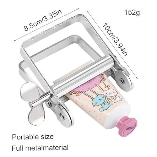 Extractor de pasta de dientes y oleos de aluminio anodizado con rodillo de arrastre 5