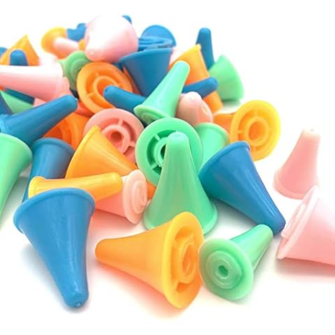 30 Pcs Colorful Knit Knitting Needles Point Protectors 2 Sizes Needle Tip Stoppers for Knitting Craft,Quilting, DIY Art and Sewing Cover