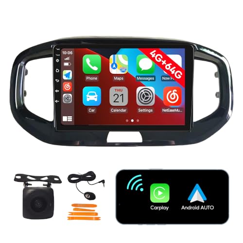 [4G 64G] Android Car Stereo FM Radio Carplay Android Auto 10.1