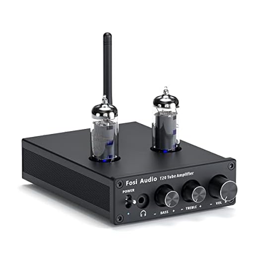 Fosi Audio T20 - Mini Ampli Bluetooth Valvolare