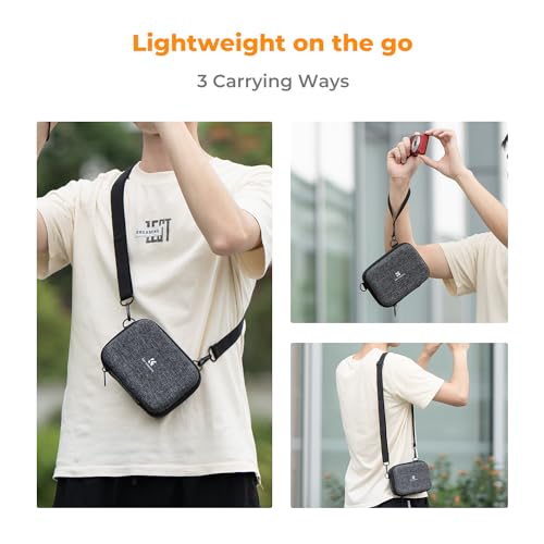 Image of K&F CONCEPT Camera Case, Compact Waterproof Digital Camera Bag,Grey