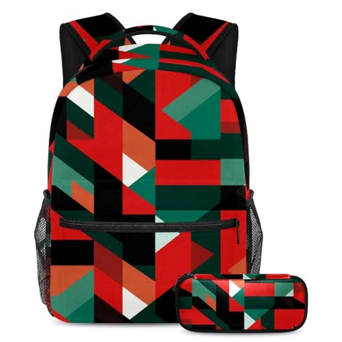 Cartable palestinien mosaïque 46 grand sac à dos adolescent et étudiant