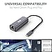 immagine 7ICZI Adattatore USB C Ethernet Cavo RJ45 1000Mbps in Alluminio Gigabit a USB C (Thunderbolt 3) LAN Adattatore di Rete per MacBook PRO/Air Surface Go/Pro7 Samsung Huawei ASUS Type-C ECC