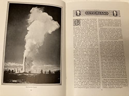 GEYSERLAND YELLOWSTONE NATIONAL PARK B0041M9TZK Book Cover