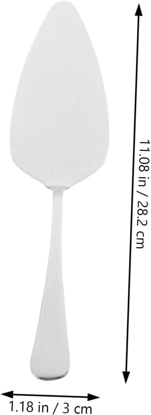 ABOOFAN 5sets Elegant Stainless Steel Wedding Cake Server Set Cake Cutter and Spatula for Weddings Birthdays and Special Occasions Easy to Clean Polished Design