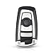 Produktbild Gehäuse der Fernbedienung 10 stücke Smart Key Shell Fob Case Cover Keyless Kompatibel mit BMW CAS4 F 3 5 7 Serie E90 E92 E93 X5 Auto-Fernbedienungsschlüssel ungeschnitten HU100R. Klinge Dauerhaft