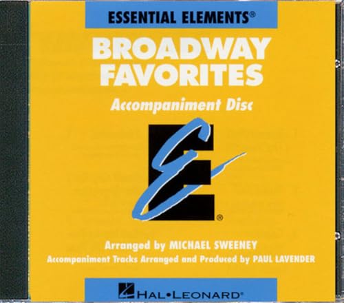 Essential Elements Broadway Favorites: Accompaniment CD