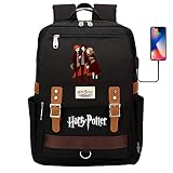 Práctico: Mochila de moda de Harry Potter. Esta mochila es ideal para el uso diario, como la escuela, el trabajo, los viajes, el senderismo, el montañismo y el camping. Se adapta tanto a hombres como a mujeres.