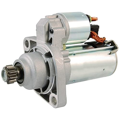 PREMIER GEAR PG-17970-VA Starter Replacement for Jetta, Passat, Beetle, Tiguan, Golf, GTI, A3, CC, Q3, Eos, Golf R, TT Quattro, TT, R32, Tiguan Limited, Q3 Quattro, Jetta City, Golf City, Grey
