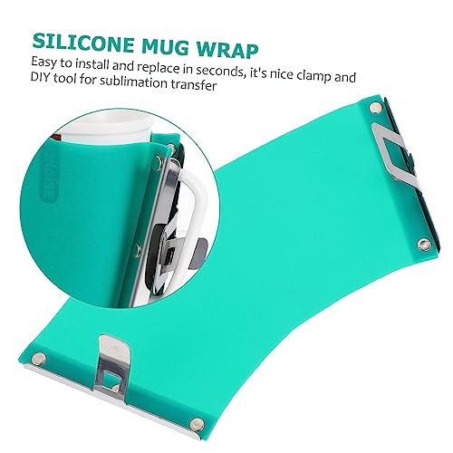 Moule silicone sublimation pour tasse 340 ml lot de 2 fixations faciles - 7