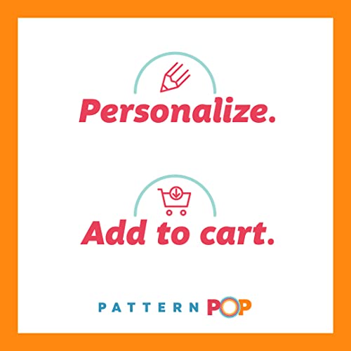 Pattern Pop - Personalized Name And Initial Throw Pillow Covers - Script Font Decorative Pillow Covers - Great For Gifting – 20” X 32” Pillowcase - White Bed Pillowcases #TOP6