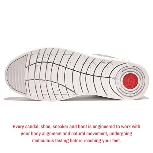 Image of FitFlop Womens Rally Leather Sneakers