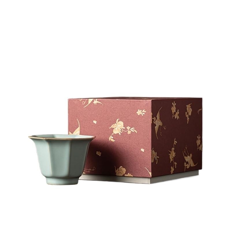 Filiżanki Matcha Filiżanka do herbaty dla gości, Gospodarstwo domowe Kung Fu mała filiżanka do herbaty, ceramiczny chiński styl ręcznie robiony retro zaparzacz do herbaty kubek do herbaty