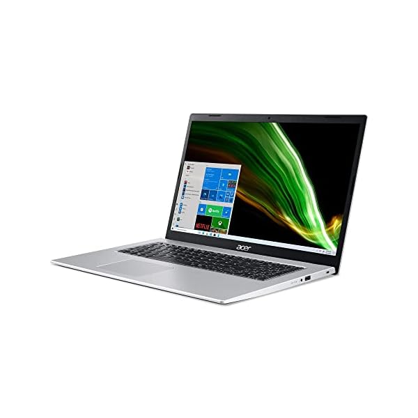 Acer Aspire 1 A115-32-C96U Slim Laptop | 15.6" FHD Display | Intel Celeron N4500 Processor | 4GB DDR4 | 128GB eMMC | WiFi 5 | Microsoft 365 Personal 1-Year Subscription | Windows 11 in S Mode, Silver - Image 3