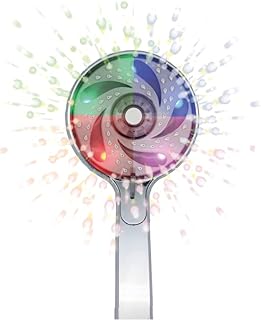 Pommeau de douche connecté & économique - Minuteur de douche - Pommeau anti calcaire- Economies 70% d'eau - 3 jets