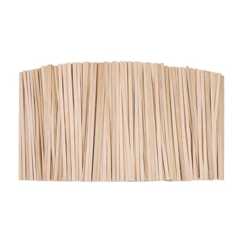 KTOJOY Wooden Coffee Stirrers, 1000 Disposable 5.5