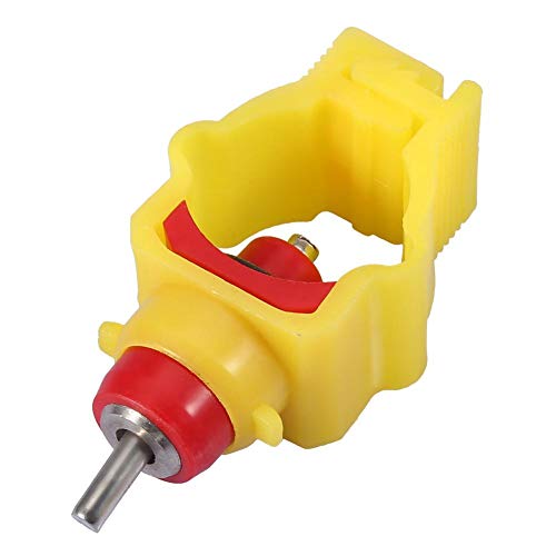 Automatic Chicken Waterer Feeder, 20PCS Capezzolo Distributore di Bevande per Pollame Abbeveratoi for Anatre, Oche, Quaglia, Hen, Turkeys (20 mm Tube) - immagine 8