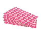 Tanex Office Sticker 16 mm 240 Labels 5 Sheets A5 Model OFC130 bright adhesive dots for color coding and labeling