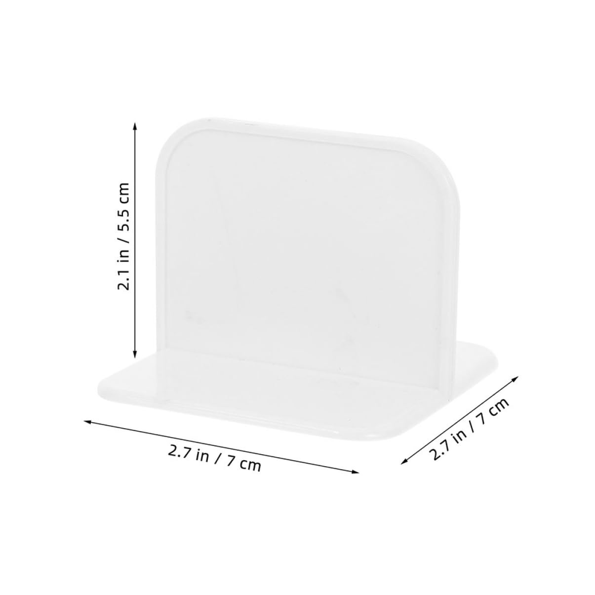 OSALADI Plastic Playpen Stabilizer Adhesive Furniture Anchor 12 Pcs Wall Mount for Child Safety