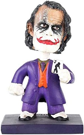 Wowheads Joker Heath ledger BH Standing Polystone Natural Color Figurines (Size 3 x 3 x 4.5 inch)