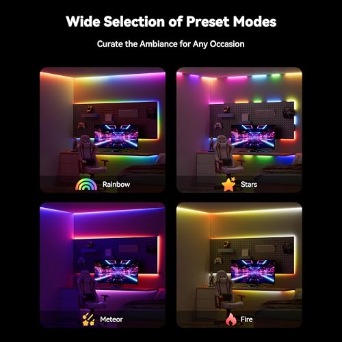 PAUTIX COB LED Strip Lights Pro RGB Smart IC 20ft miniatura 3